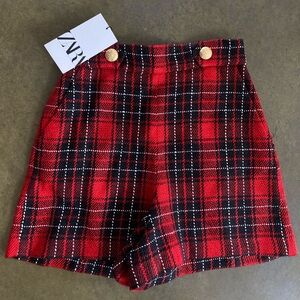 NWT Zara Holiday Shorts